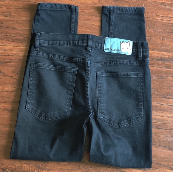 Ziggy Sticks & Bones Black Skinny Stretch Denim - Picture 4 of 9